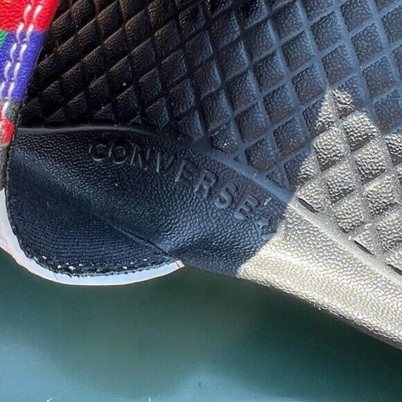 NWOT Unisex Converse rainbow multicolored slides - Picture 7 of 9